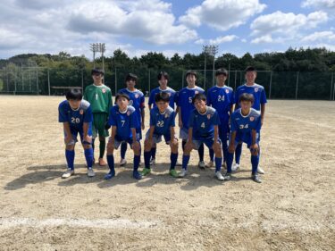 U15リーグ再開は躍動感あふれる好ゲーム‼️